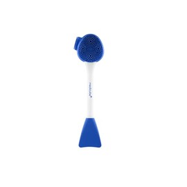 MEDICUBE Multi Blackhead Pore Brush, Cepillo Facial de Silicona 4 en 1 para Limpieza de Poros, Puntos Negros, Masaje y Aplicación de Mascarillas, Manual, Azul