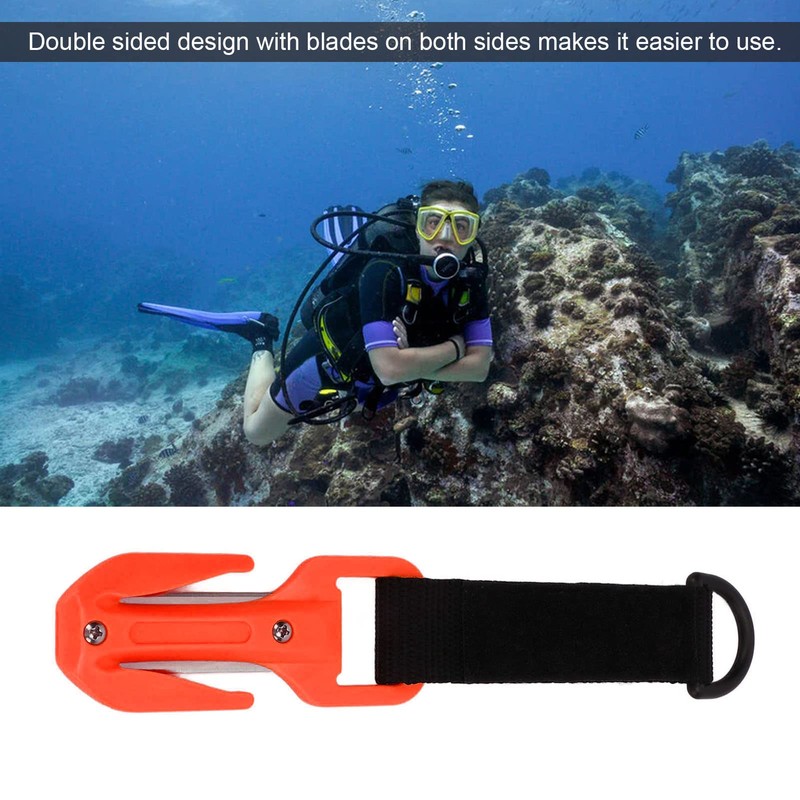 Scuba Belt Cutter Sharp Sheet Durable Rescue Diver Safety Cable
