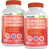 5-in-1 Organic Turmeric Curcumin Supplement (4210mg) with Berberine, Ceylon Cinnamon