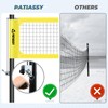 Patiassy Portable Professional Outdoor Volleyball Net Set with Winch System,
