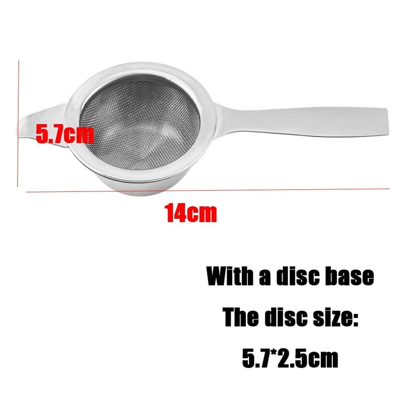 Stainless Steel Tea Filter Tea Strainer Loose Tea with Drip