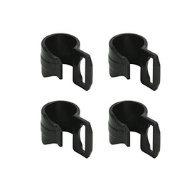Inner Tent Hooks 20-25 mm with Slot Pack of 4 Tent Clips Black