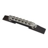 Solo Pro Archtop Ebony Guitar Bridge With Nickel Gotoh Tune-O-Matic