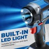 Dong Cheng 20V Brushless Impact Driver, 1840in-lbs Torque, 3200RPM, 4300IPM,
