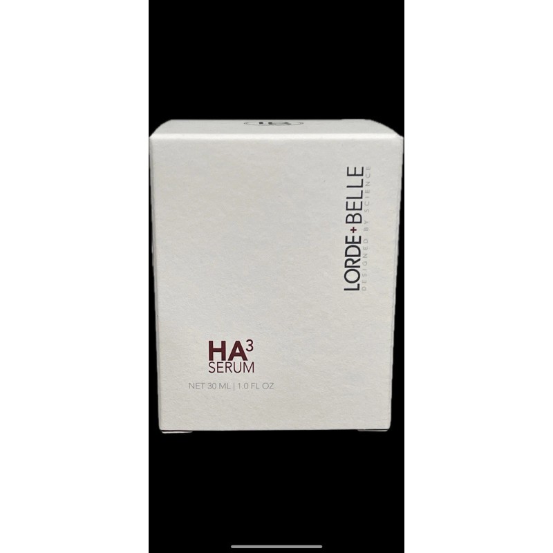Lorde + Belle HA3+ Peptide Serum 1 Fl Oz NIB