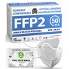 FFP2 Masks Pack of 50 - UKCA certified, controlled supply