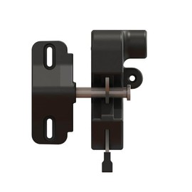 Nationwide Industries Traverse Gate Latch for 4"" Posts, Black
