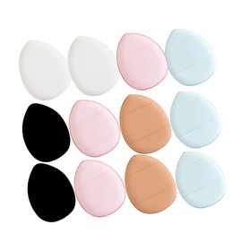 WOONEKY 12pcs Mini Powder Puff Soft Facial Makeup Tools for Foundation Loose Powder and Setting Versatile and Precise Application for All Skin Types