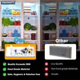 Upgraded Refrigerator Main Led Light in Fridge for Whirlpool WRS325FDAM02 WRS325FDAM04 WRS325FDAM WRS322FDAM04 WRS322FDAW04 WRS325FDAB02 WRS325FDAB06 WRS325FNAM, for Kenmore 106.51132210