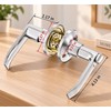 Keyed Door Handle Lock for Bedroom and Living Room Doors
