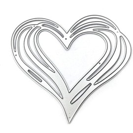 Heart Die Cuts for Card Making, Scrapbooking Die-Cuts, Metal Cutting Dies Stencil DIY Scrapbook Album Paper Card Template Metal Cutting Dies for Card Making Deals Card Making Accessories