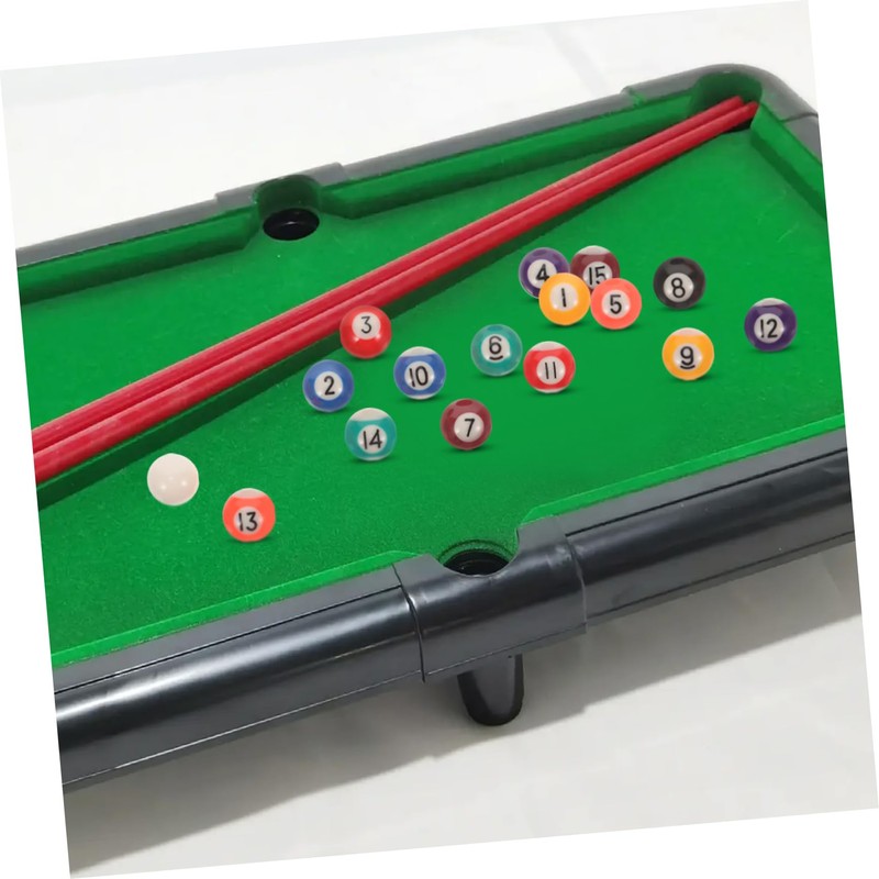 Mikinona 1 Set Mini Billiard Balls Set of Durable Resin