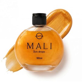 Bronceador Mali | Ingredientes 100% Naturales, Aceite de Coco | Para un Bronceado Dorado | Hidratante, para pieles delicadas | Libre de químicos | 100ml