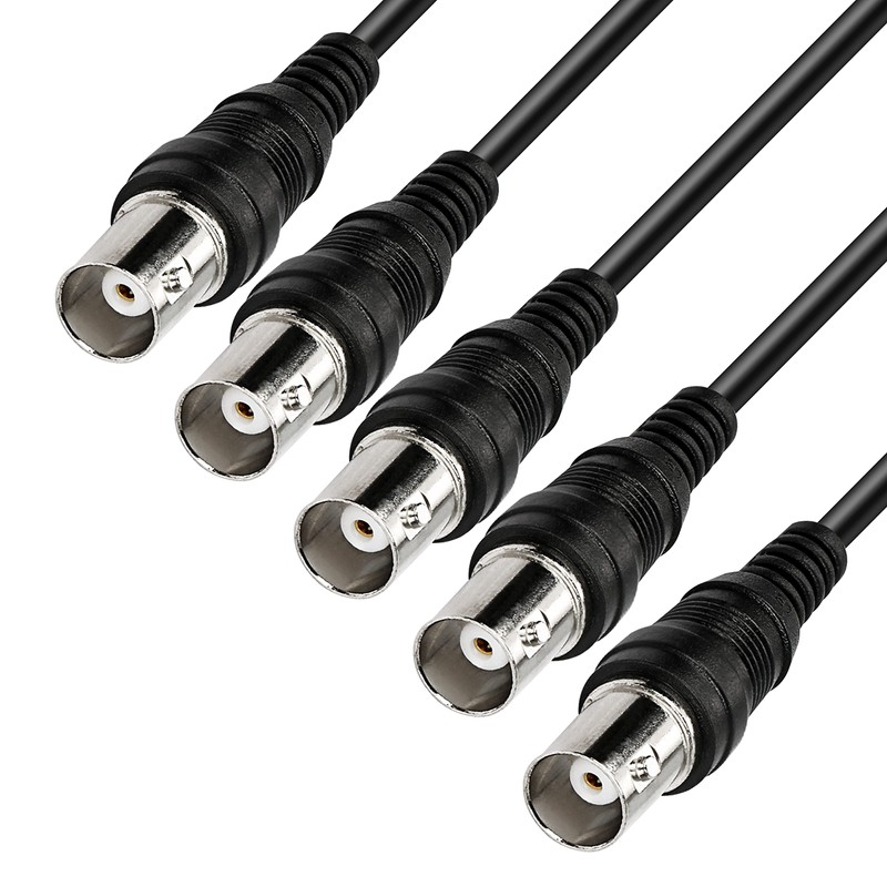 MEIRIYFA BNC Pigtail Cable Bare Wire, BNC Female Coaxial Connector