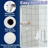 PATIKIL 3" Pipe Wall Covers, 2 Pcs ABS Self-Adhesive Reserved