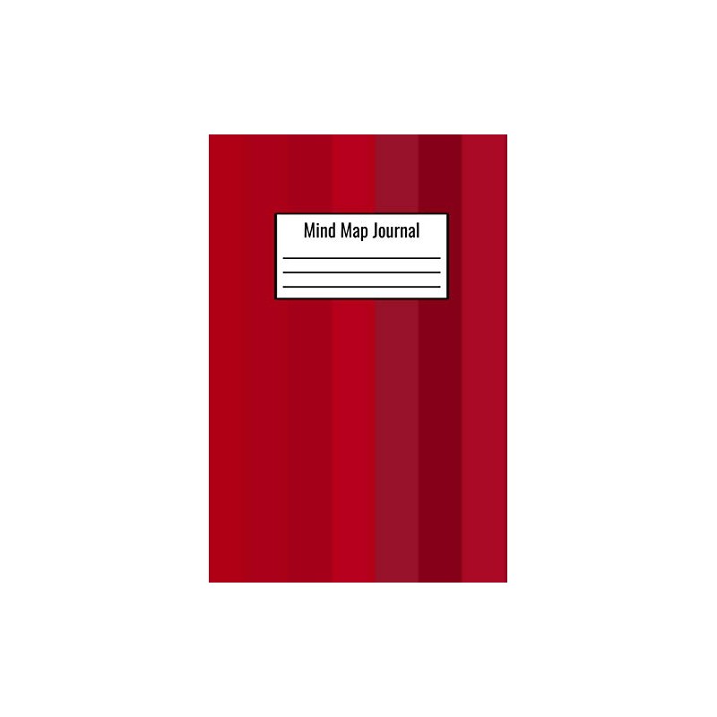 Mind Map Journal: Mind Map Notebook 120 Pages 6x9 Write