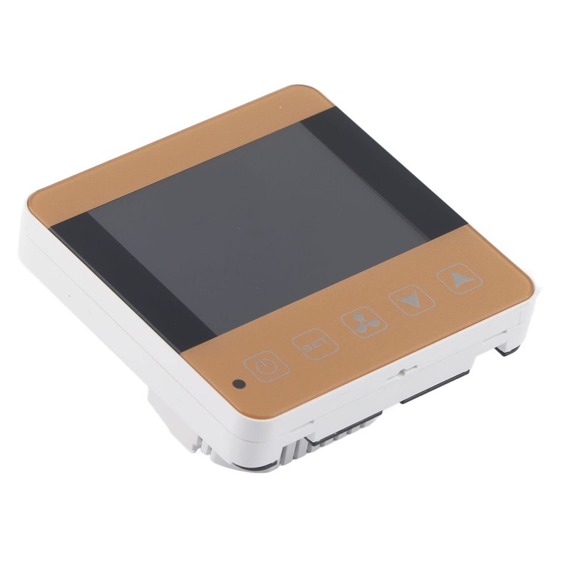 AC200-240V Fan Coil Thermostat, Intelligent Digital Central Air Conditioning Thermostat,