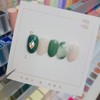 Khaki Marble Nail - Sanding Buffer / 카키 마블네일 -