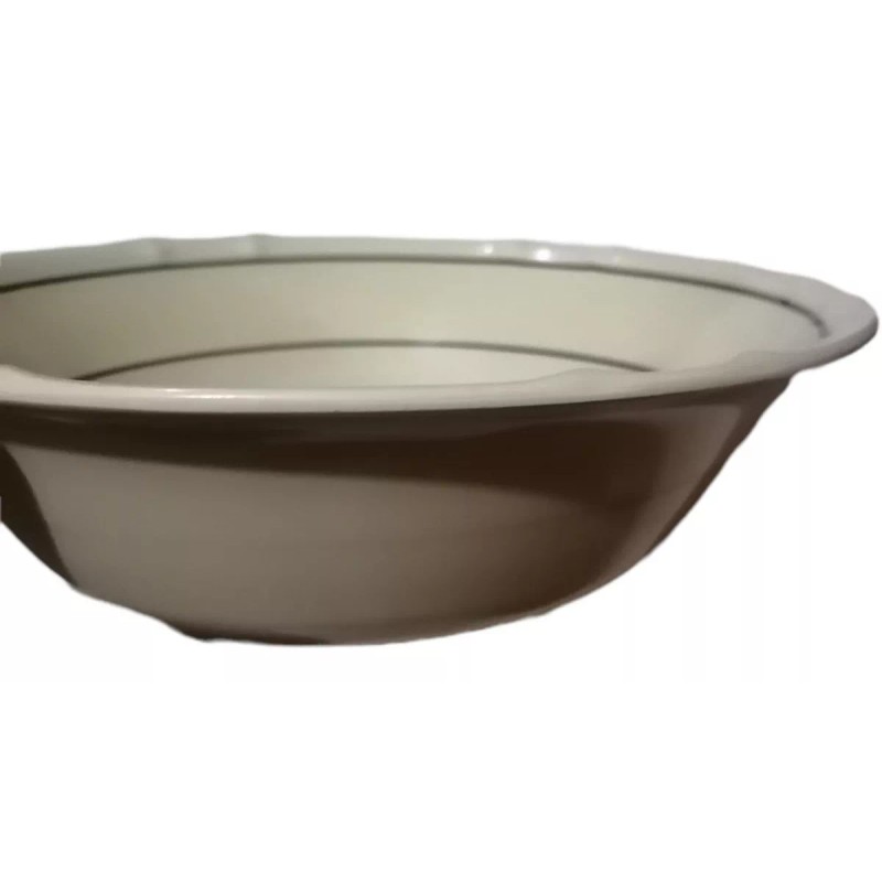 plasticos genericos Plato Pozolero Hondo 20 Cm Melamina, Incluye 6