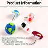 Cute Creative 5PCS Space Astronaut Push Pins, Cartoon Corkboard Pins