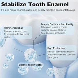 2Pcs 10% Hydroxyapatite Toothpaste,Nano-Hydroxyapatite Toothpaste for Advanced Enamel Protection,Fluoride Free Toothpaste Whitening Teeth,Fresh Breath