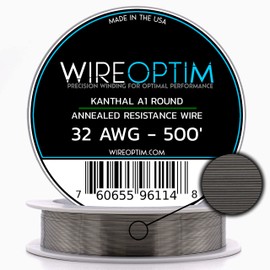 WIREOPTIM Kanthal A1 Resistance Wire 32 AWG - 500 Feet