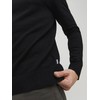 JACK & JONES Men's Jjeemil Knit Crew Neck Noos, black,