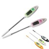Digital Kitchen Thermometer, Accurate Meat Thermometer Probe 13.2cm LCD Display