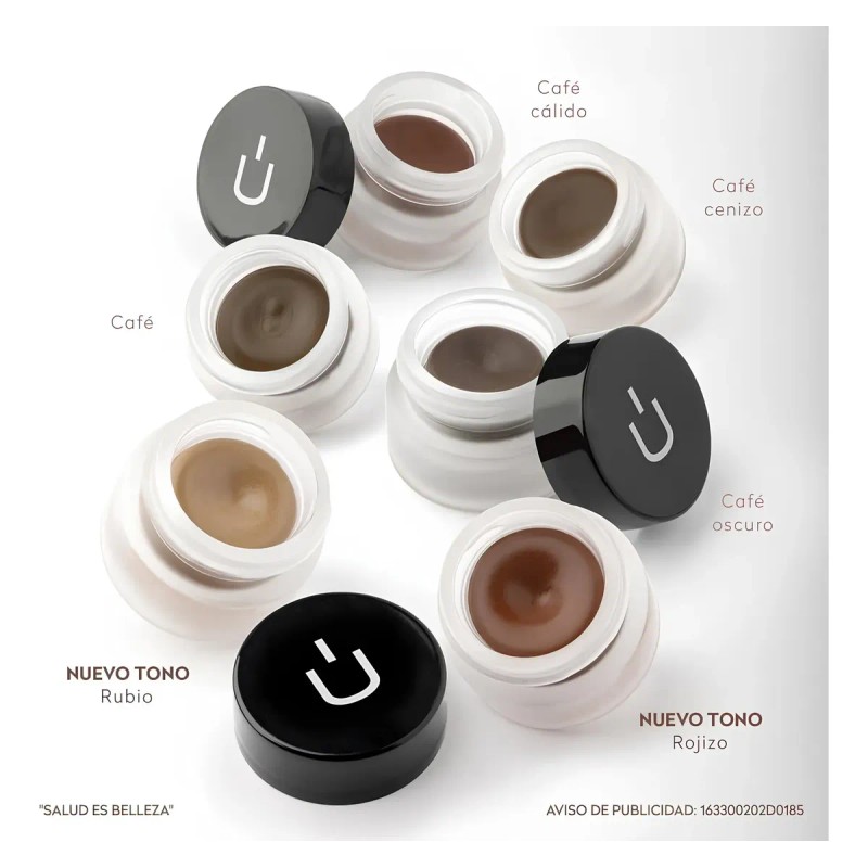 Kit Pomada Para Cejas Bissú Larga Duración Mate