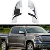AUCERAMIC Chrome Mirror Covers Caps Fit for 2007-2019 Toyota Tundra