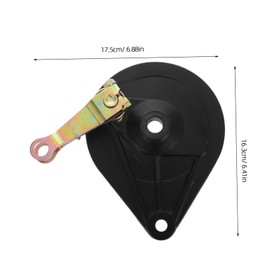 BUGUUYO Rear Drum Brake Assembly for Electric Scooters Durable Brake Shoe with Compatible Mini Bike Accessories for Easy Installation and Long Term Use