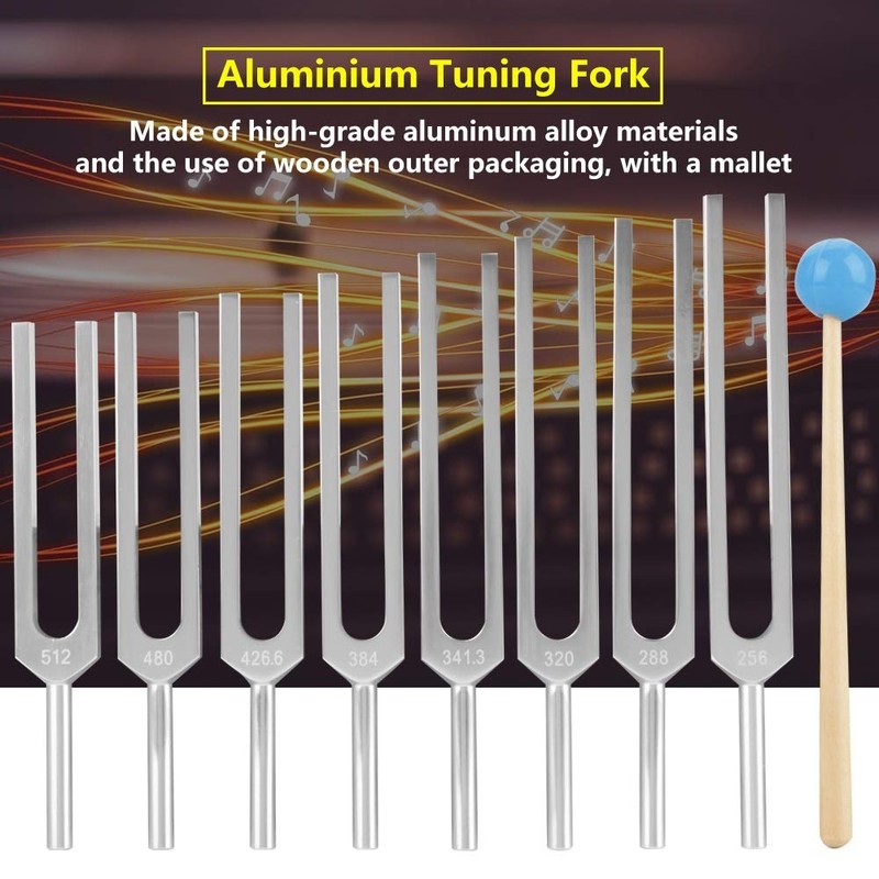 Tuning Fork Aluminium Instruments Tool Medical Fork Set, Aluminium Vibration