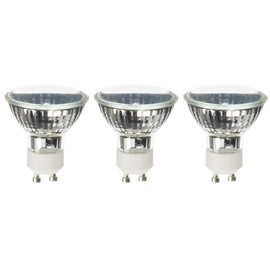 Anyray A1817Y (3)-Bulbs 20 Watt GU10 Base 20Watts BAB Flood Light Bulb 120-Volts 20W Lamps