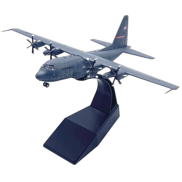 Unbranded 1/200 15cm Diecast Alloy US C-130 Hercules Transport Aircraft