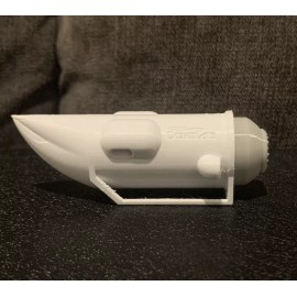 Thelightspd OceanGate Titan Submersible Unpainted 3D Printed 1/88 Scale Model, Ocean Gate
