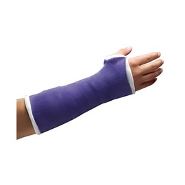 Delta-Cast Conformable Polyester Casting Tape, Strong, Lightweight & Water-Resistant (Purple, 3" x 4')