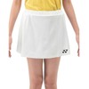 Yonex 26181 Women's Skirt with Inner Spats, white (011)