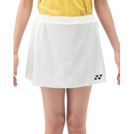 Yonex 26181 Women's Skirt with Inner Spats, white (011)