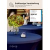 Gräfenstayn® Diana High Table Cover Various Colours and Sizes for