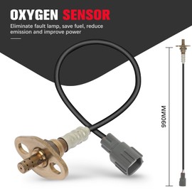 QIJIAUTO O2 Oxygen Sensor 234-4189 Downstream Replacement for Toyota Tacoma 2000 2001 2002 2003 2004 2.4L 2.7L L4, 3.4L V6 O2 Sensors Replaces 2344189 89465-09330
