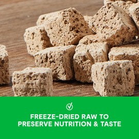 Open Farm Cubes, Freeze-Dried Raw, Single Ingredient Dog Treats, Chicken, 3oz Pouch