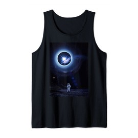 Galaxy Universe space nebula orbit star ship cosmonaut Tank Top