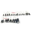 Electrolytic Capacitors Kit, Metal Capacitor Assorted Assortment Box Kit Set