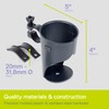 DELTA Bicycle Drink Holder Holdits Grande Black