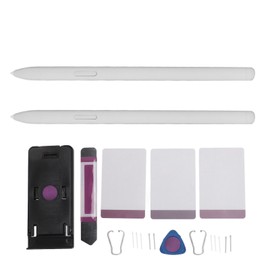 Stylus Pen Replacement for Galaxy Tab S9 S9+ Pus S9 Ultra S9 FE 4096 Levels Pressure Sensitivity Magnetic Tablet Stylus White