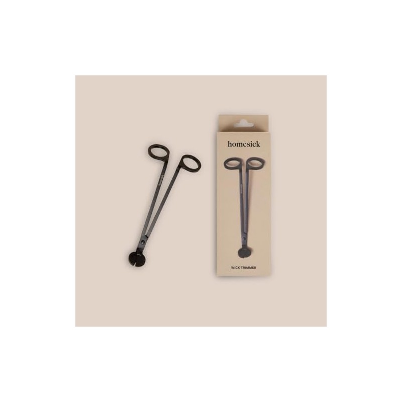 Homesick Candle Wick Trimmer, One Size, Dark Tone Metal