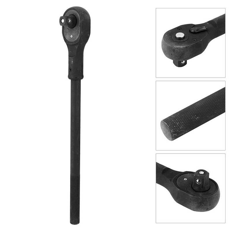 Keenso 3/4 Inch Ratchet Heavy Duty Drive Ratchet Wrench Lengthened