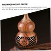 CORHAD Carving Gourd Sculpture Aroma Beads Holder Wood Craft Aroma