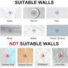 Boxonly No-Drill Suction Hooks,2024 Upgraded Stainless Steel Waterproof Hooks for