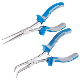 SPEEDWOX Mini Tapered Radio Pliers No Burrs Taper Pliers Mini Tapered Lead Pliers Tool Tweezers Radio Pliers Needle Nose Pliers Long Mini Micro Pliers Mini Long Tapered Radio Pliers Tapered Leads